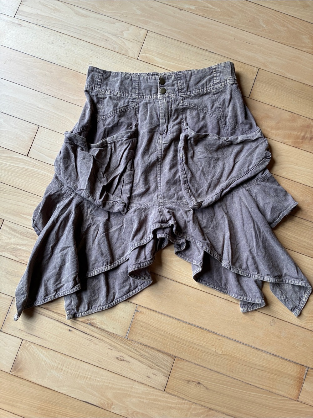 Oli & Hali Jean cargo skirt boho utility Laggenlook - Picture 5 of 14